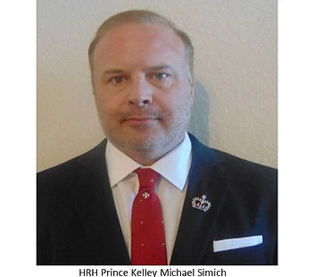 H.I.M. Emperor King Sir Kelley Michael Simich EX.HKt.B, CKOStG, NKOStG, KSMOML, 1st HKOM