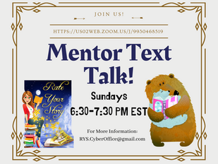 Mentor Text Talk by Lynne Marie