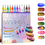 Thumbnail: 12-Colour Nail Art Pens – Fine Tip, Quick-Dry Nail Polish Pens for Creative Nail