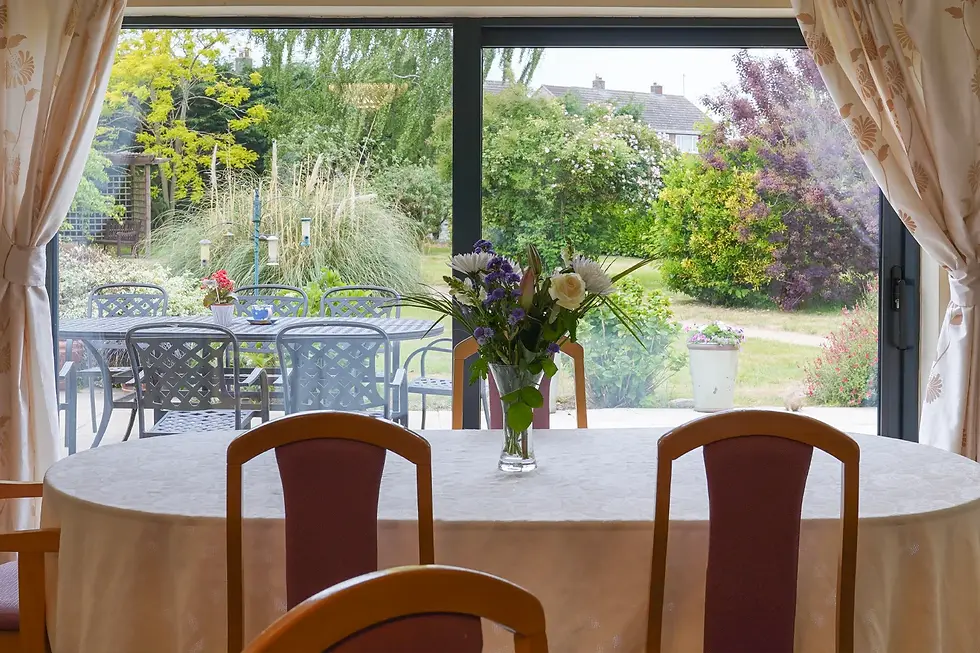 Garden Lodge dining room