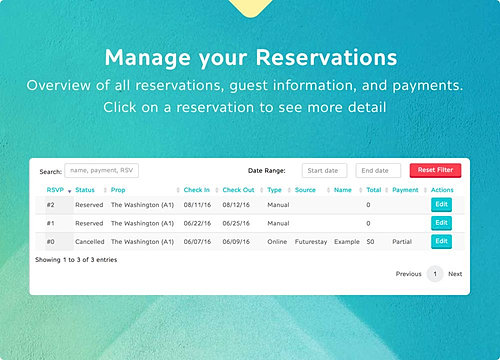 Vacation Rental Booking Overview Wix App Market Wix Com