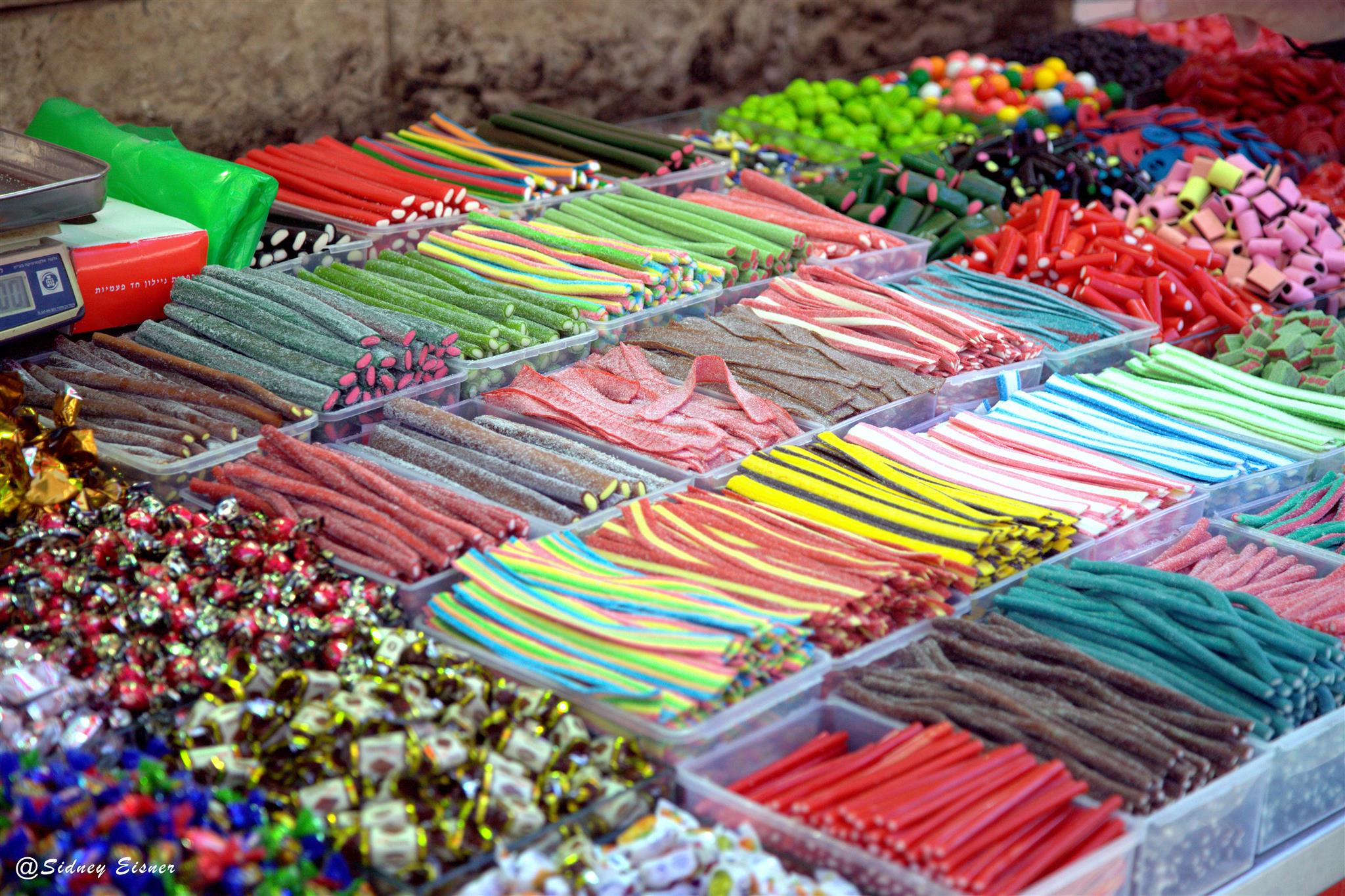 Shuk Machane Yehuda candies