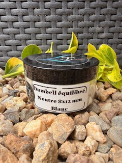 Miniature : Dumbell équilibré neutre 8x12 mm 