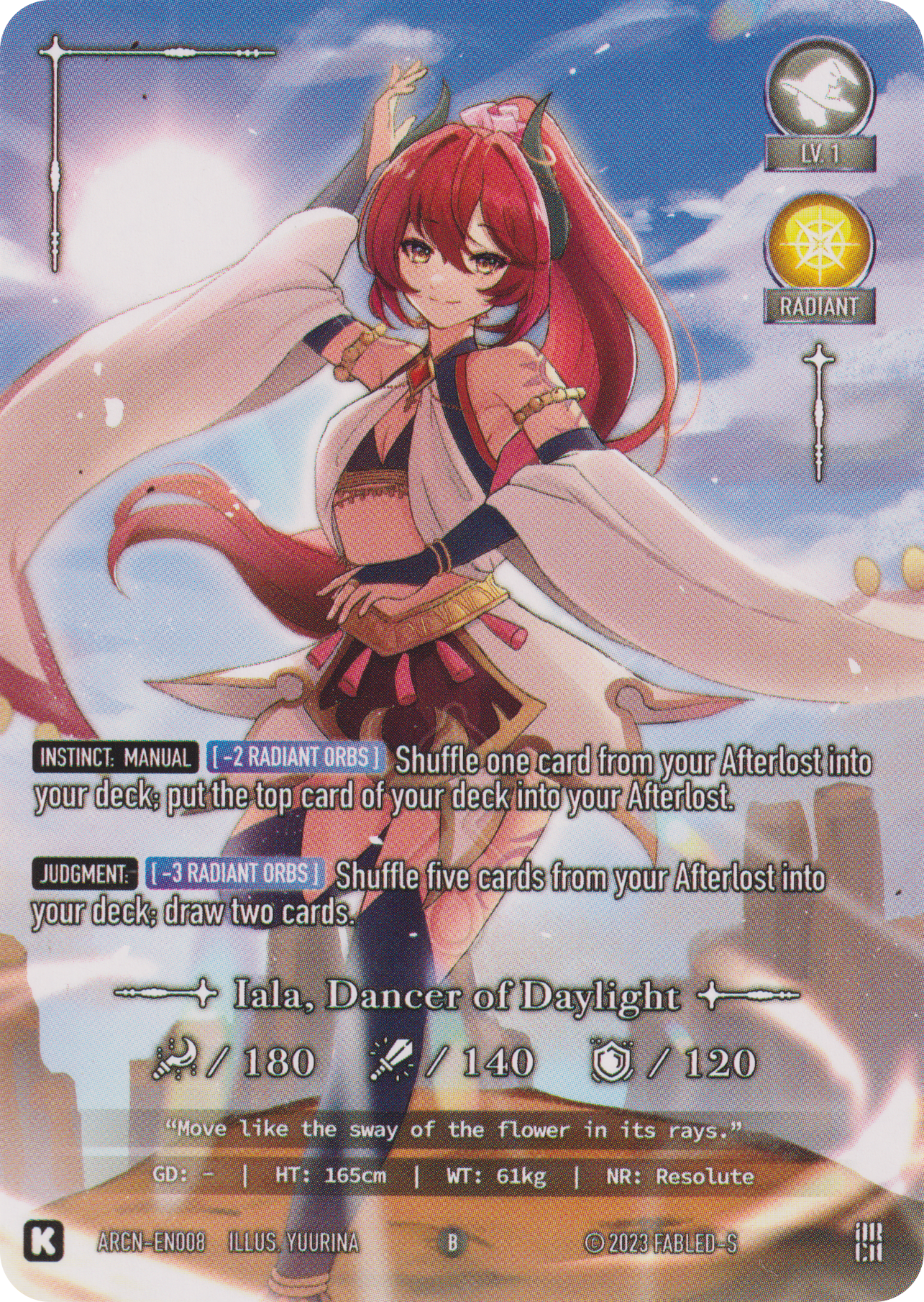 Iala, Dancer of Daylight