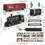 Thumbnail: Electric Christmas Train Toy Set Car Railway Tracks Steam