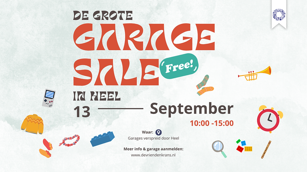 De Grote Garagesale in Heel