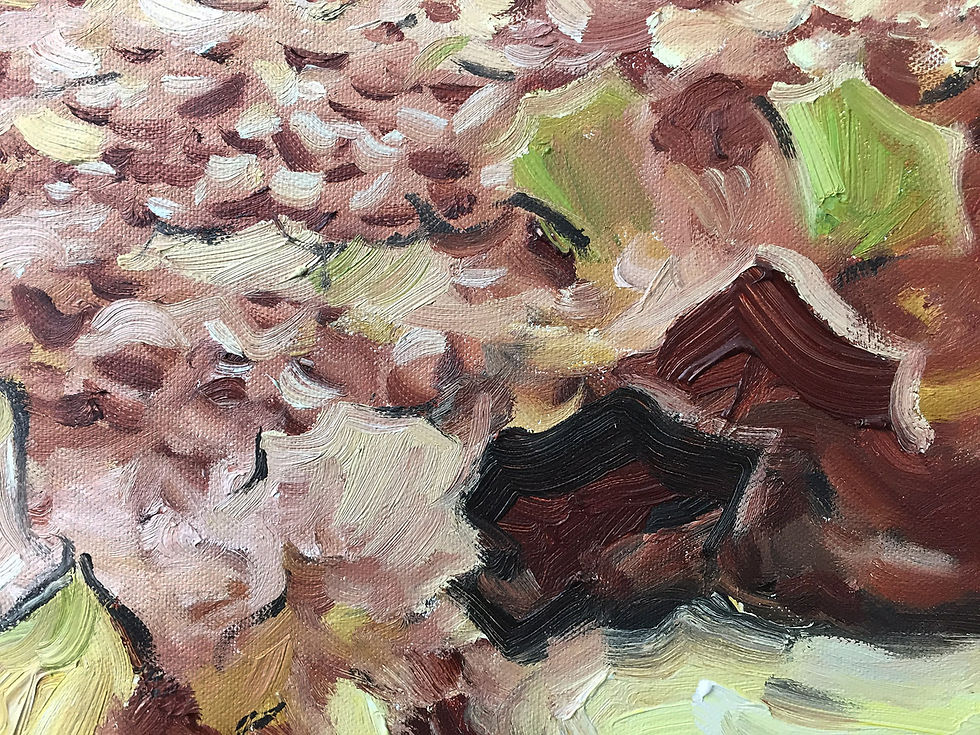 Untitled Urban Scene, Detail