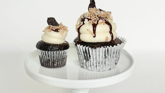Coconut Chocolate Chunk Cupcakes