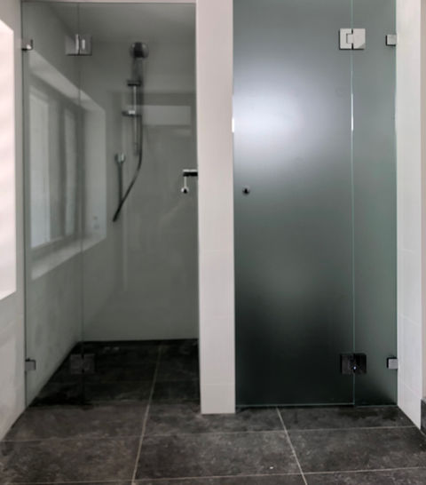 Custom made Sliding bathroom and laundry Doors 