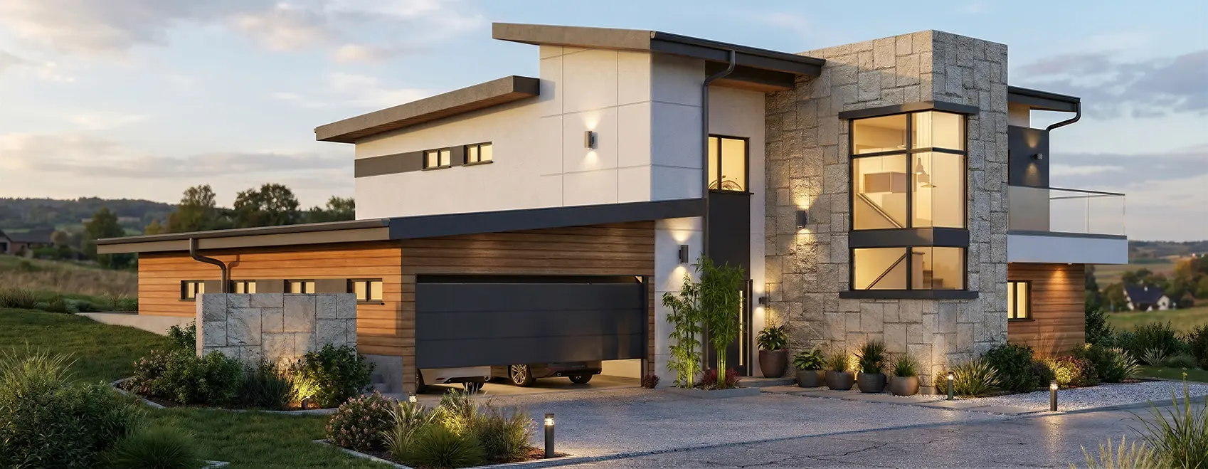 new-single-family-dwelling-night-view