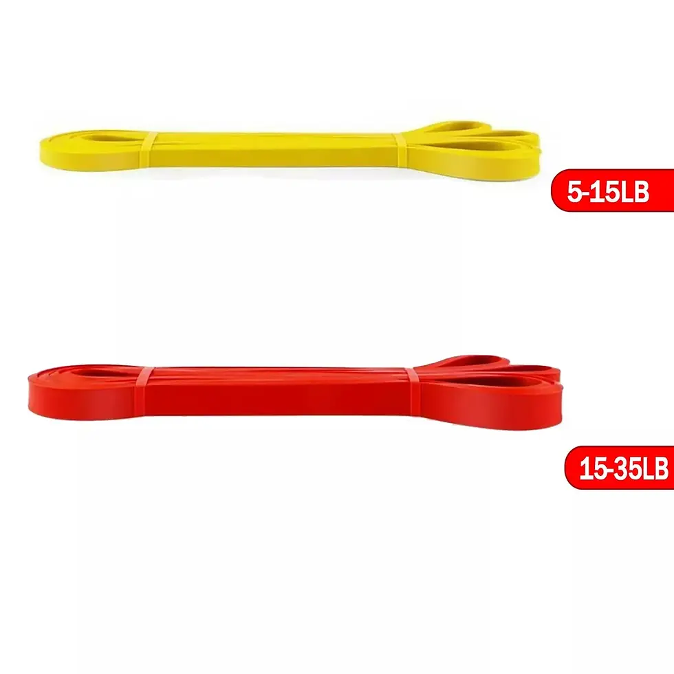 Thumbnail: 5~120lbs Fitness Resistance Band Boxing Agility Training Workout Gym Equipment Y