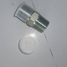 Adaptador Hidráulico – NPT Macho 3/8" A Métrico Hembra | Grupo Industrial HMH