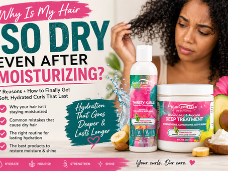 Why Is My Hair So Dry Even After Moisturizing? 7 Reasons Your Hair Won’t Stay Hydrated (And How to Fix It)