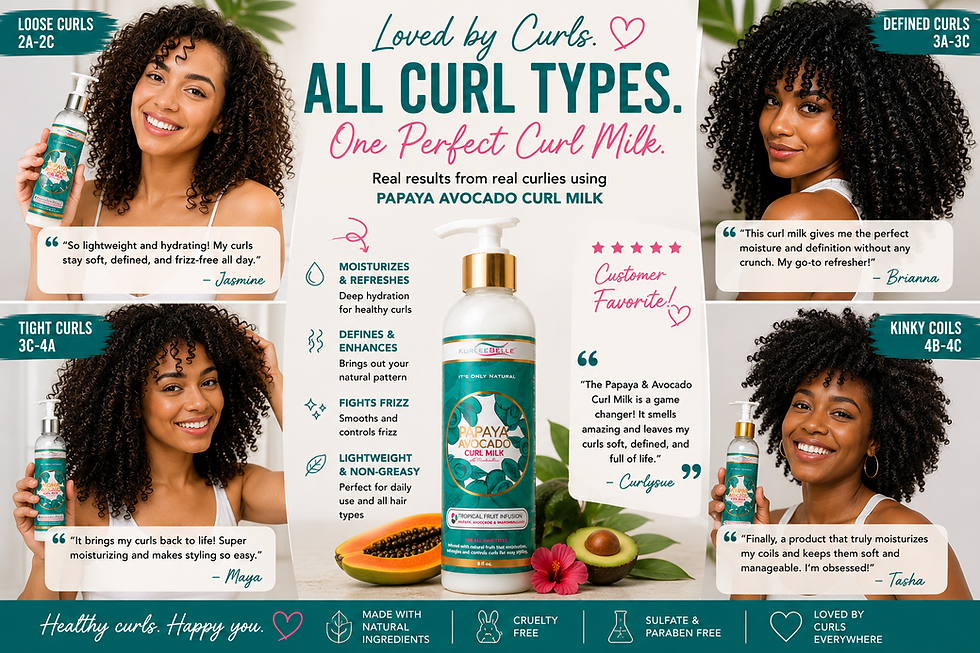 Best Curl Milk for All Curl Types: Why One Product Can Work for Wavy, Curly & Coily Hair