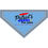 Thumbnail: PPC Blue Clip-on Pet Bandana