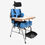 Miniatura: CADEIRA ESCOLAR FIXA ADAPTADA COM MESA E APOIO DE BRAÇOS