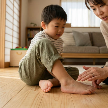 【2026年版】子どもの扁平足は放置OK?見分け方と自宅ケア3選