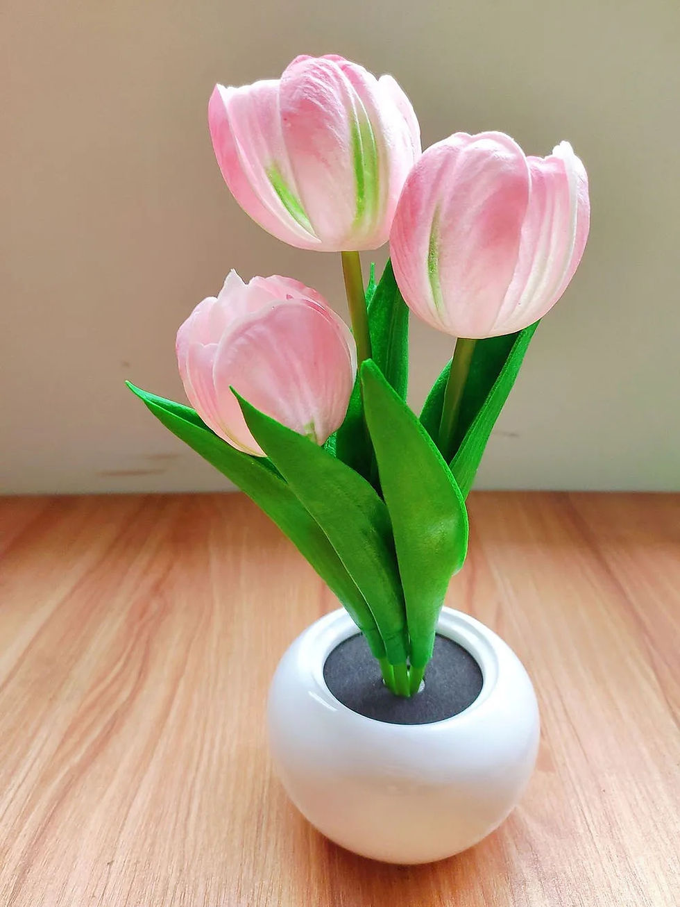 Miniatura: Luminária Noturna LED Tulipa, decoração de mesa, sala e quartos