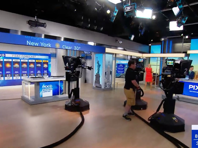 WPIX11 & News Nation NY — Corporate Interiors interior construction by Principal Builders Solutions
