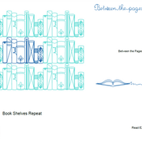 line drawing of Readers Retreat quilting designs from ProStitcher
