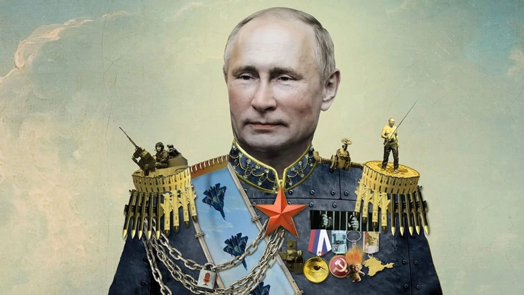 Vladimir Putin as the leader of Russkiy Mir. https://www.economist.com/leaders/2017/10/26/a-tsar-is-born