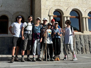 Peace Road Hikers Trek through Armenian Wilderness