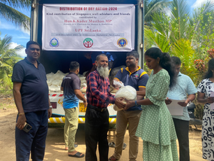 UPF Brings Food Aid to Flood Affected Families in Sri Lanka