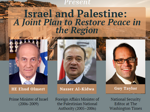 Israel and Palestine: A Joint Plan to Restore Peace