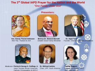 IAPD Convenes Third Global Prayer for the Nation and World