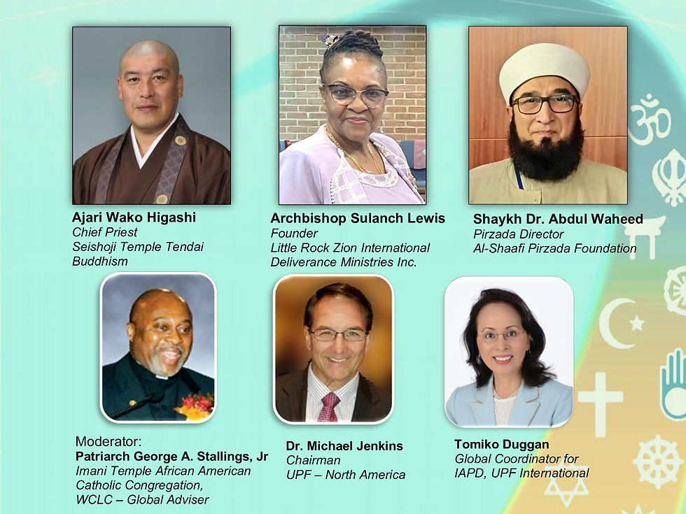 Religious Leaders Join Global Interfaith Prayer for World Peace