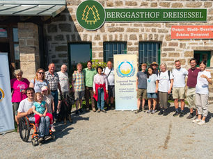 Austrian & German Hikers Trace Former Border as Peace Road