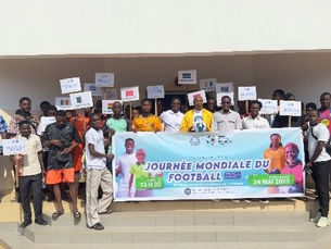 Benin Youth Join “Play Soccer, Make Peace” Initiative