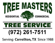 Professional stump grinding and stump removal service in Carrollton Texas by Tree Masters Tree Service removing unwanted tree stumps from residential landscapes.