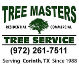 Professional land and lot clearing service in Corinth Texas by Tree Masters Tree Service clearing brush, trees, and overgrown property.