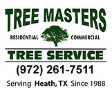 Professional land and lot clearing service in Heath Texas by Tree Masters Tree Service clearing brush, trees, and overgrown property.
