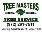 Professional land and lot clearing service in Southlake Texas by Tree Masters Tree Service clearing brush, trees, and overgrown property.