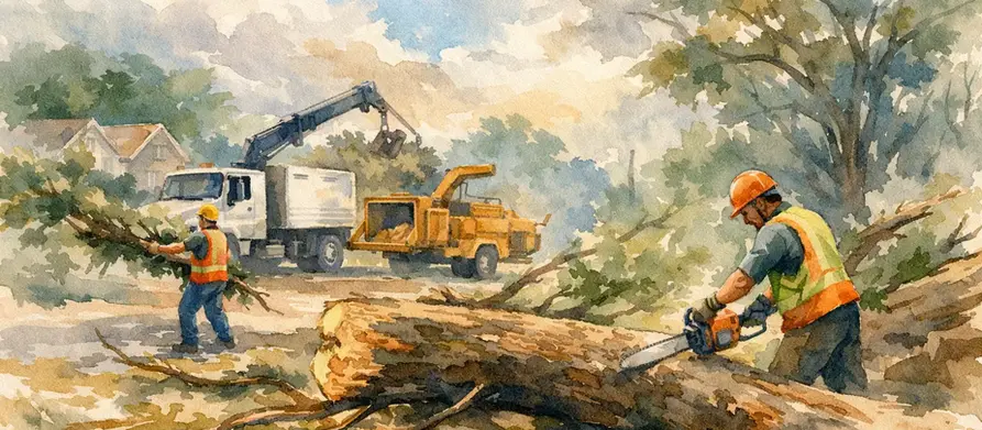 Who Removes Fallen Trees After Storms in DFW?