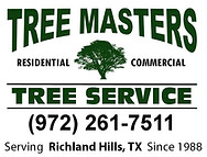 Professional tree service in Richland Hills Texas by Tree Masters Tree Service providing tree removal, tree trimming, stump grinding, arborist services, emergency tree service, and land clearing.