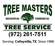 Professional land and lot clearing service in Colleyville Texas by Tree Masters Tree Service clearing brush, trees, and overgrown property.
