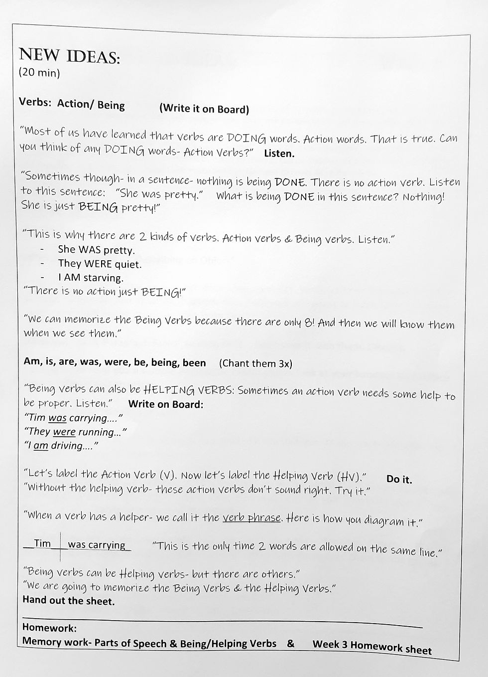 Thumbnail: Junior High Grammar & Writing Craft - Year 1