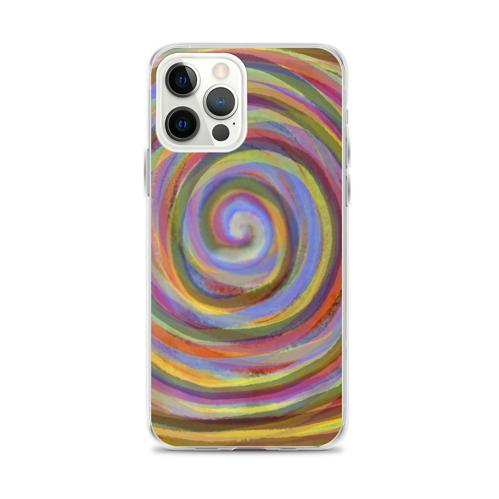 Thumbnail: iPhone Case, IAmFromEarth Design, Abstract Art LOLLIPOP
