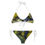 Thumbnail: Bikini, Reversible design (2 in 1), IAmFromEarth Design, Abstract Art COSMOS