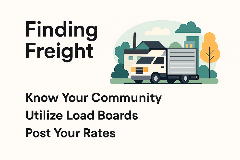 Finding Freight, Load Boards, and Posting Rates: A Smarter Approach to Growing Your Transportation Business