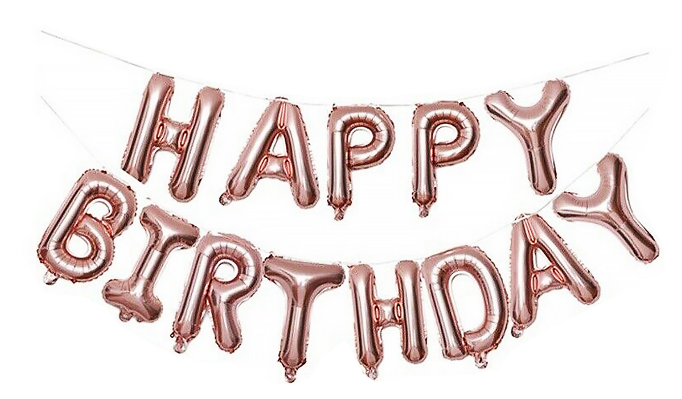 Miniaturbild: 25er Set Luftballon Partydeko Folieballon und Konfetti, Happy Birthday