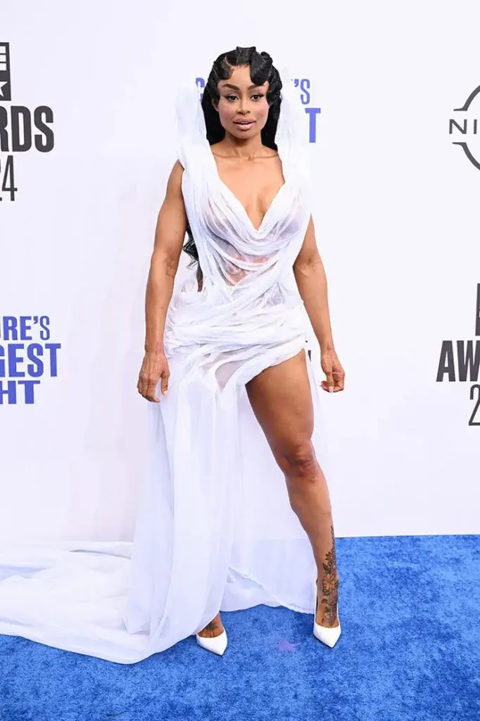 Angela White | Blac Chyna BET Awards 2024 nails by Lavette Cephus | Beaute Asylum