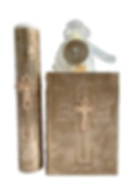 Miniatura: Set con Biblia, Vela y Rosario Cruz