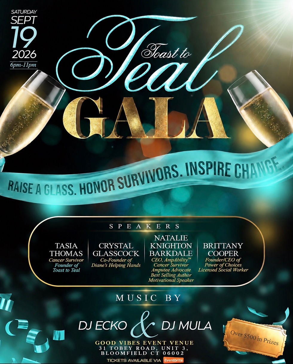 Toast To Teal