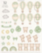 kit digital tema sonhando alto