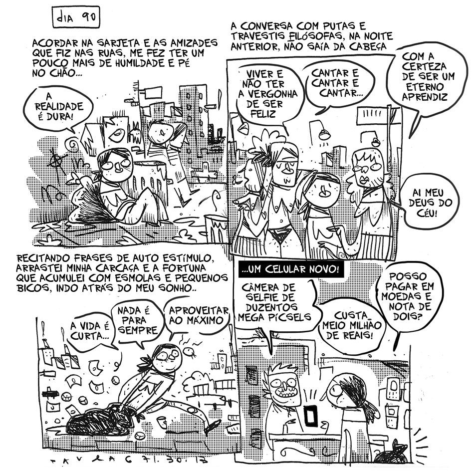 Um ano inteiro - dia 90