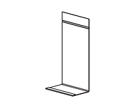 Aluminum fascia profile